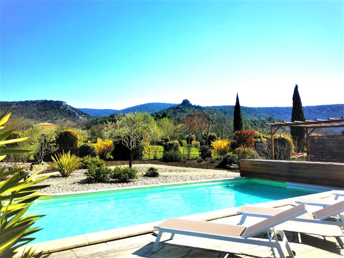 Roulotte De La Villa Font Vive - Tout Equipee, Tout Confort, Situation Ideale Sud Ardeche 格罗斯皮埃雷斯 外观 照片