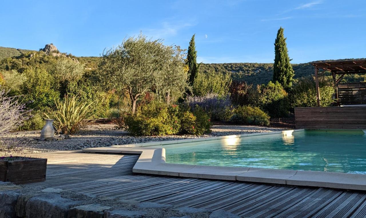Roulotte De La Villa Font Vive - Tout Equipee, Tout Confort, Situation Ideale Sud Ardeche 格罗斯皮埃雷斯 外观 照片